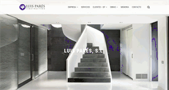 Desktop Screenshot of luispares.com